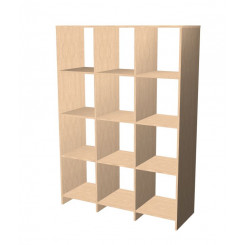 4 x 3 Cube Open storage shelf system